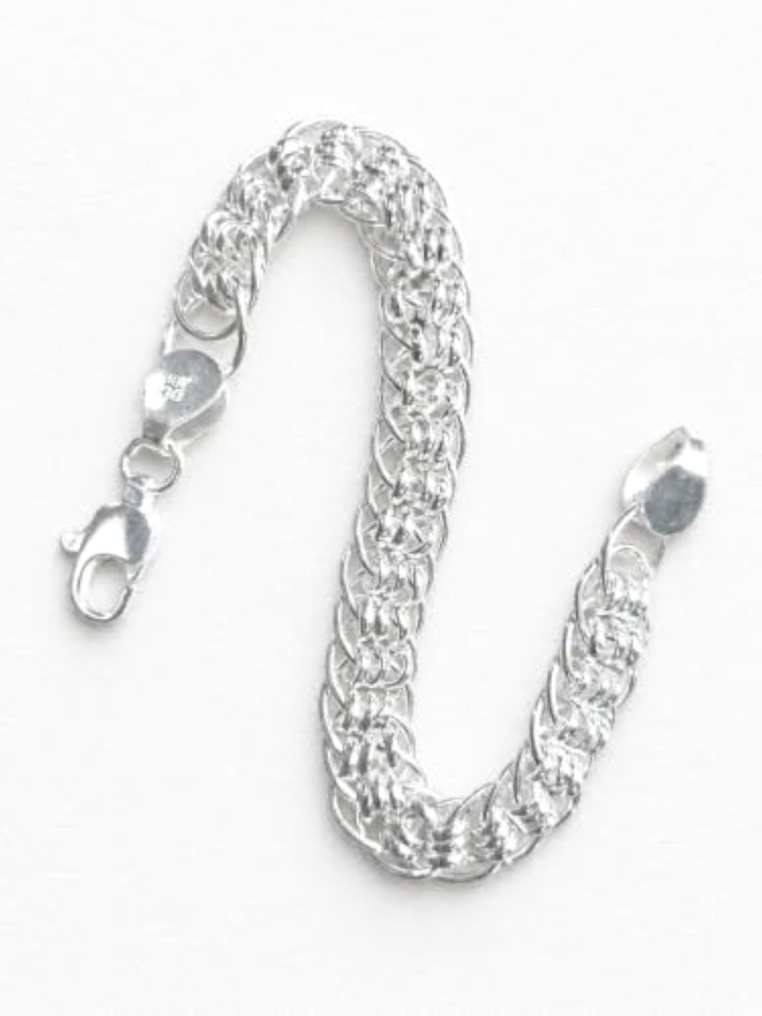Premium Heavy Designer Link Chain Bracelet for Men, 9 Inch